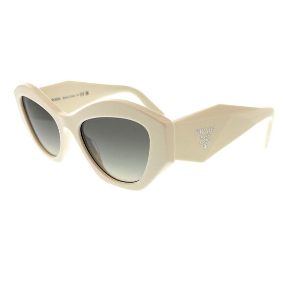 Prada 0PR 07YS 142130 White Cat Eye Sunglasses - Picture 1 of 3
